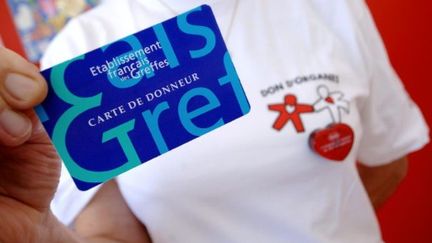 Carte de donneur. Le don d'organes ne répond toujours pas aux besoins. (AFP/MYCHELE DANIAU)