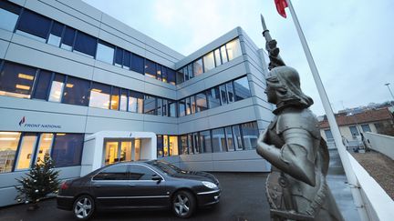 Le Carr&eacute;, si&egrave;ge du Front national &agrave; Nanterre&nbsp;(Hauts-de-Seine), ici le 14 d&eacute;cembre 2008 lors de son inauguration. (BORIS HORVAT / AFP)