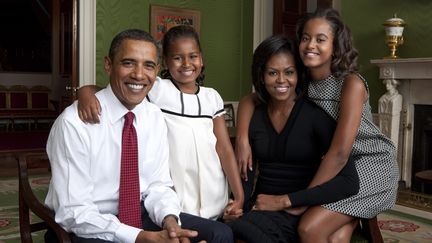 1er septembre 2009. Portrait de famille (ANNIE LEIBOVITZ / WHITE HOUSE / GETTY IMAGES NORTH AMERICA)