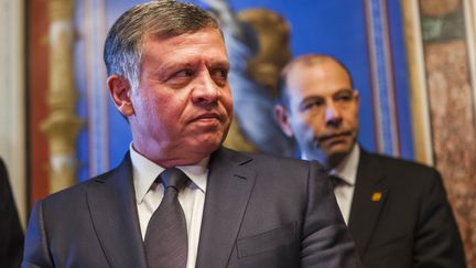 Le roi Abdallah II de Jordanie, &agrave; Washington, le 3 f&eacute;vrier 2015. (SAMUEL CORUM / ANADOLU AGENCY)