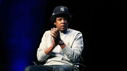 Jay-Z le 23 janvier 2019 à New York (SHAREIF ZIYADAT / GETTY IMAGES NORTH AMERICA / AFP)