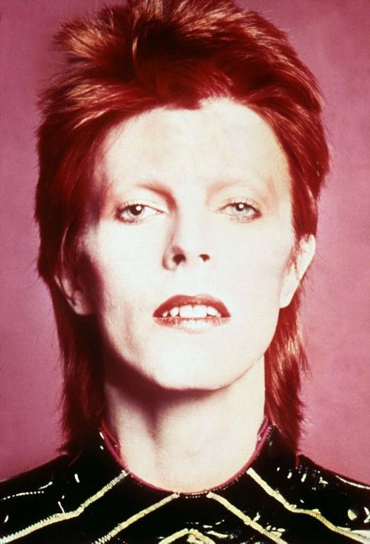 Ziggy Stardust alias David Bowie. 1973. Collection Christophe L 
 (Mainman )