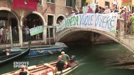 Venise sera-t-elle la première ville au monde détruite par le tourisme de masse ? (ENVOYÉ SPÉCIAL  / FRANCE 2)