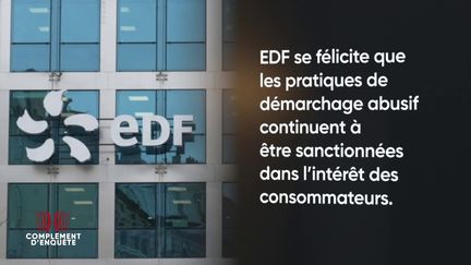 Démarchage abusif : EDF est-elle vraiment exemplaire ? "Complément d'enquête" s'est intéressé à une de ses filiales