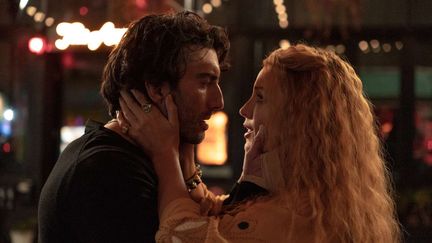 Photo of Lily Bloom and Ryle Kincaid (played by Blake Lively and Justin Baldoni) from the film "Never again". (SONY PICTURES)