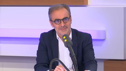 Arnaud Marion, le président de Smovengo, sur le plateau de franceinfo, mercredi 26 juin 2019. (FRANCEINFO / RADIOFRANCE)