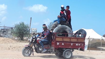 Le camp de réfugiés de Jabalia à Gaza, le 15 mai 2018. (ETIENNE MONIN / RADIO FRANCE)