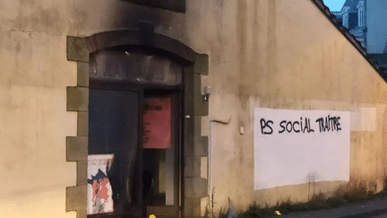 La permanence du Parti socialiste vandalisée à Carhaix dans le Finistère