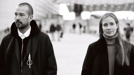 Lucie et Luke Meier, directeurs artistiques de Jil Sander
 (DR)