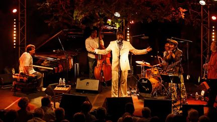 Gregory Porter à Jazz à Proquerolles 
 (PHOTOPQR/NICE MATIN/Dominique Leriche)