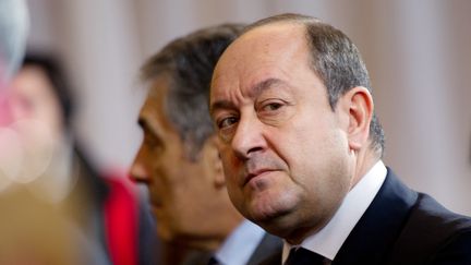 Bernard Squarcini, alors directeur central du renseignement int&eacute;rieur, le 17 janvier 2012 &agrave; Paris. (MARTIN BUREAU / AFP)