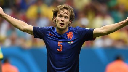 Daley Blind sous le maillot des Pays-Bas (VANDERLEI ALMEIDA / AFP)