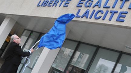 Le fronton de la mairie de Joué-lès-Tours. 02/10 (DR Mairie de Joué-lès-Tours)