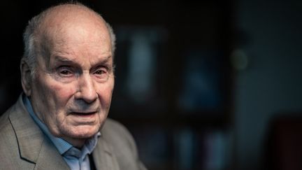 Le comédien français Michel Bouquet en avril 2019
 (Martin BUREAU / AFP)