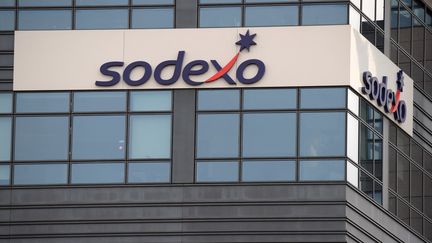 L'immeuble Sodexo à Issy-les-Moulineaux (Hauts-de-Seine). (ERIC PIERMONT / AFP)