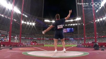 Quentin Bigot manque la médaille, 5e de la finale du marteau avec un lancer à 79.39 m.