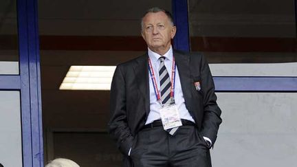 Le président de l'Olympique Lyonnais Jean-Michel Aulas