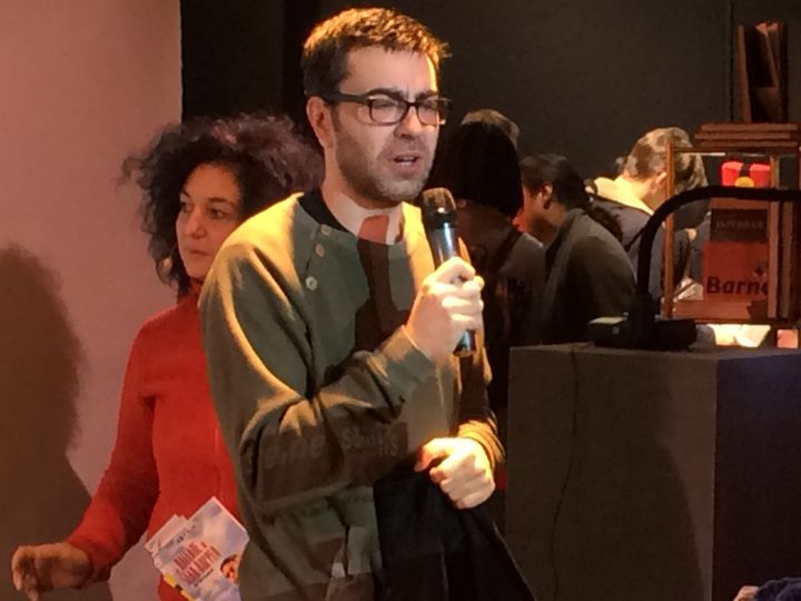 Pierre Pulliat, spécialiste de la BD jeunesse, Salon Jeunesse de Montreuil 2016
 (laurence Houot / Culturebox)