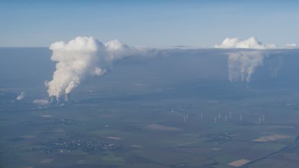 Des centrales à charbon en Allemagne (photo d'illustration). (ROGER ERITJA / BIOSPHOTO / AFP)