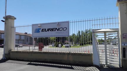 L'incident a eu lieu dans l'usine Manuco sur le site d'Eurenco de Bergerac (Dordogne) mercredi 3 août.&nbsp; (ANTOINE BALANDRA / RADIO FRANCE)