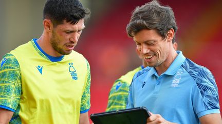 Les joueurs auront accès à leurs statistiques après leurs matchs, via une application mis à disposition par la Fifa, lors de la Coupe du monde au Qatar.&nbsp; (MI NEWS / NURPHOTO via AFP)