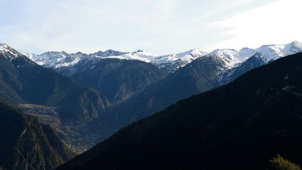 Les sommets des Pyrénées près de La Massana (Andorre), le 25 décembre 2018. (CHINE NOUVELLE / SIPA / XINHUA)