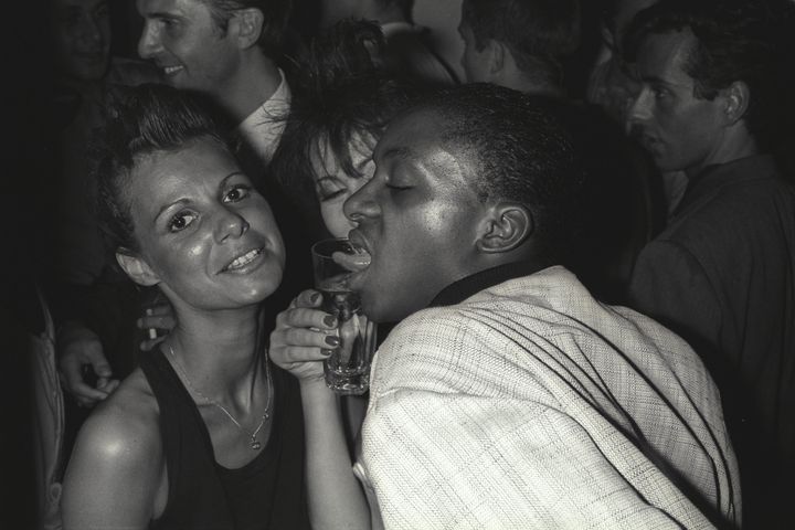 Danseurs lors d'une soirée au Palace en 1978. (MAXPPP)