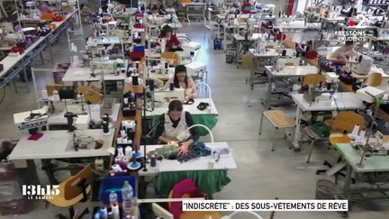 VIDEO. Quand la marque de lingerie française Indiscrète a réussi à payer ses salariées grâce à la confection de masques