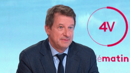 Yannick Jadot, sénateur écologiste de Paris, était l'invité des "Quatre Vérités" sur France 2, mercredi 29 novembre. (France 2)