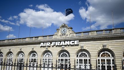 Les locaux d'Air France-KLM à Paris, le 28 mai 2022.&nbsp; (MAGALI COHEN / HANS LUCAS / AFP)