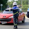 Opération de contrôle routier à Bourg-en-Bresse (Rhône-Alpes), le 18 mai 2022.&nbsp; (MAXPPP)