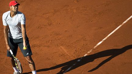 Jo-Wilfried Tsonga au service