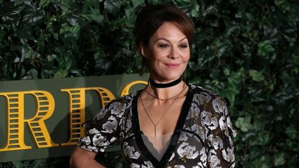 L'actrice&nbsp;Helen McCrory lors&nbsp;de la cérémonie des&nbsp;Evening Standard Theatre Awards, à Londres, le 13 novembre 2016. (DANIEL LEAL-OLIVAS / AFP)