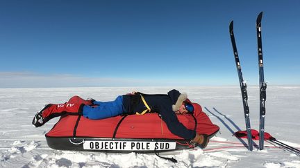 Matthieu Tordeur a traversé l'Antarctique