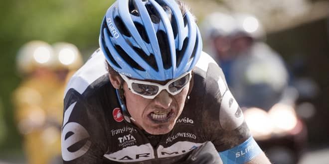 Johan Vansumerren, vainqueur de Paris-Roubaix en 2011