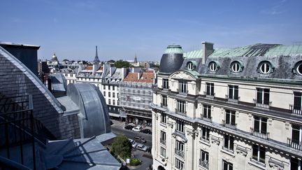 La vue sur Paris depuis l'hôtel Montalembert, dans le 7e arrondissement. (AFP)