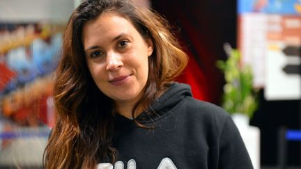 Marion Bartoli, joueuse de tennis, à Saint Brieuc (Finistère), le 27 mars 2018. (MAXPPP)