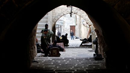 Une rue de Naplouse, en Cisjordanie, en 2016. (ABED OMAR QUSINI / REUTERS)