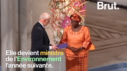 Wangari Maathai, la première femme africaine à avoir reçu le prix Nobel de la Paix (BRUT)