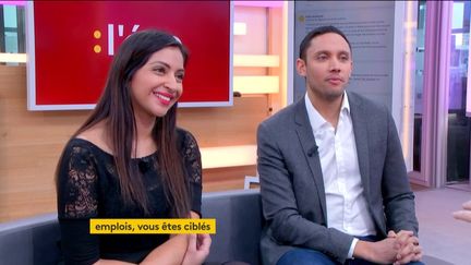 Invités de Jean-Paul-Chapel dans ":l'éco", Shah Fariha et Jonathan Bordereau, fondateurs de Golden Bees, sont venus présenter cette start-up fondée sur le ciblage des candidats au recrutement.