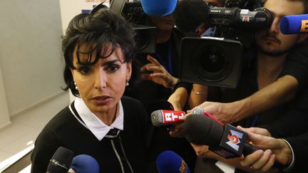 Rachida Dati, au si&egrave;ge de l'UMP, le 18 novembre 2012. (FRANCOIS GUILLOT / AFP)