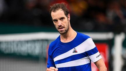 Richard Gasquet a été sélectionné pour la première fois en 2005 en équipe de France de Coupe Davis et disputera l'édition 2021.&nbsp; (CHRISTOPHE ARCHAMBAULT / AFP)