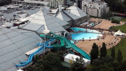 Le complexe de l'Aquaboulevard à Paris, dans le 15e arrondissement, le 14 juillet 2012. (Photo d'illustration) (LOIC VENANCE / AFP)