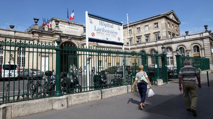 L'hospital Lariboisiere à Paris. (THOMAS SAMSON / AFP)