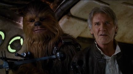 C'est le retour Han Solo (Harrison Ford) et de Chewbacca !&nbsp; (THE WALT DISNEY COMPANY)