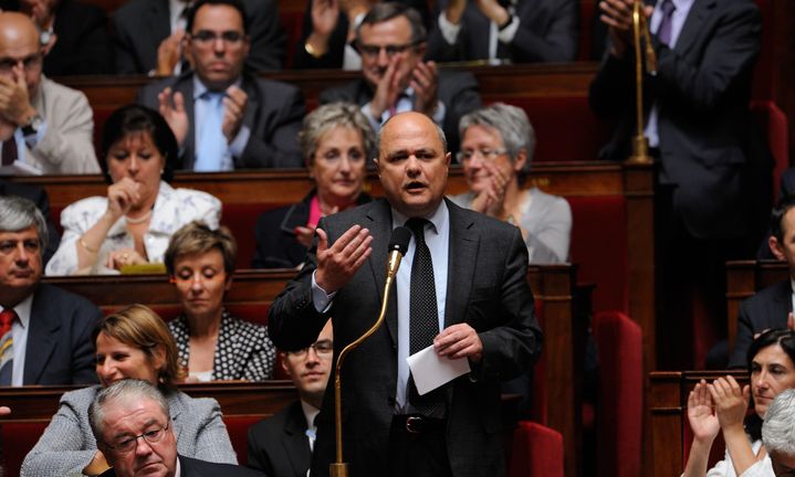 Le patron des d&eacute;put&eacute;s PS, Bruno Le Roux, le 17 juillet 2012 &agrave; l'Assembl&eacute;e nationale. (WITT / SIPA)