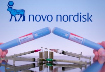 Le secteur "diabète et obésité" représente 90% de l’activité du groupe pharmaceutique danois Novo Nordisk. Photo d'illustration. (JONATHAN RAA / NURPHOTO / AFP)