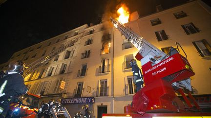  (Les pompiers sont intervenus à deux reprises dans la nuit de mardi à mercredi. © MaxPPP)