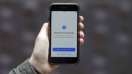 L'application Messenger de Facebook. (JEFF CHIU / AP)