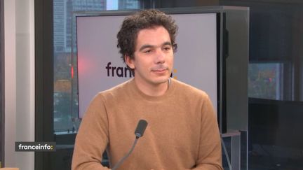 Nathanaël Karmitz, le président du directoire de MK2 était l'invité de franceinfo le 13 octobre 2022. (FRANCEINFO)